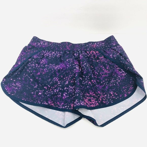 Champion Pants - Champion C9 Women's L Purple Galaxy Running Shorts